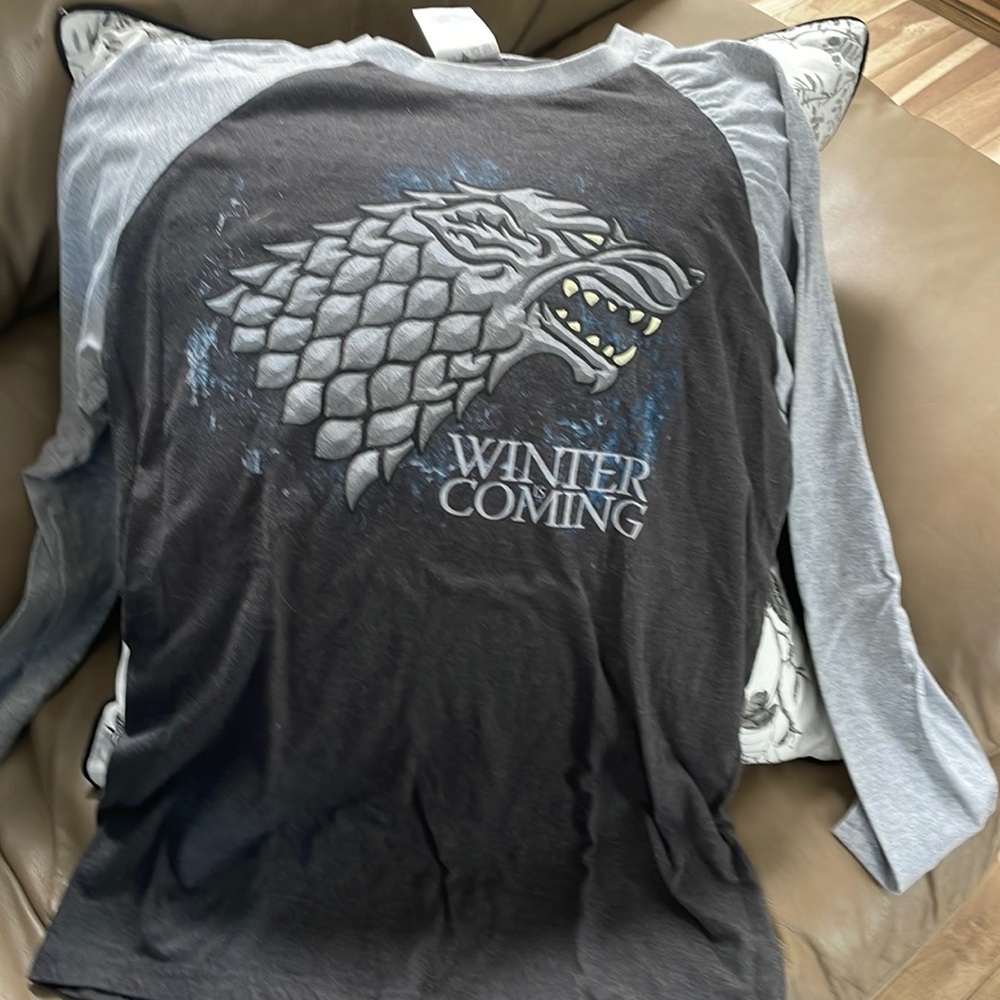 Long sleeve game of thrones tee